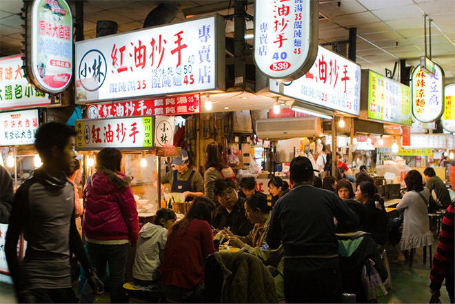 士林夜市（シーリンイエシー）01