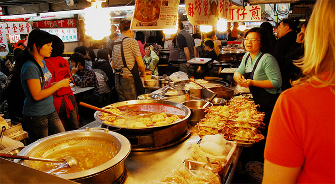 士林夜市（シーリンイエシー）02